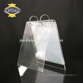 Estantes del soporte de exhibición del material plástico claro de Jinbao Calendario de escritorio de acrílico
